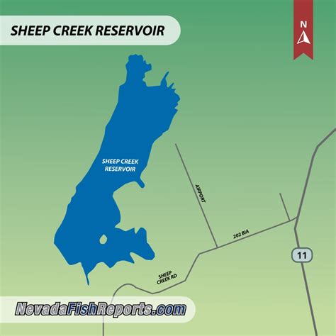 Sheep Creek Reservoir Owyhee Nv Fish Reports And Map