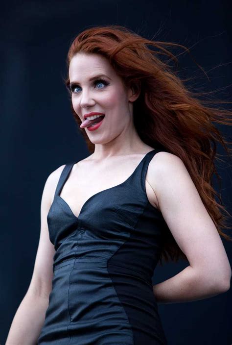 She enjoys her work at the university, and is good at explaining it. 61 Simone Simons Sexy Pictures Which Will Make You Feel Arousing - GEEKS ON COFFEE