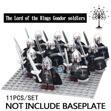 11pcsset Soldiers Of Gondor The Lord Of The Rings Return Of The King
