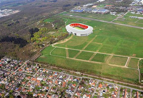Neues stadion des sc freiburg am freitagabend herrscht hier ruhe. Neue Kostenschätzung bestätigt: SC-Stadion für 70 ...