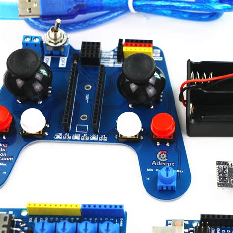 Adeept Arduino Compatible Robotic Arm Kit Based On Arduino Uno R3 And