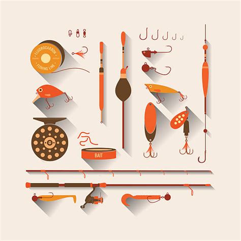 Fishing Tackle Clip Art Vector Images And Illustrations Istock