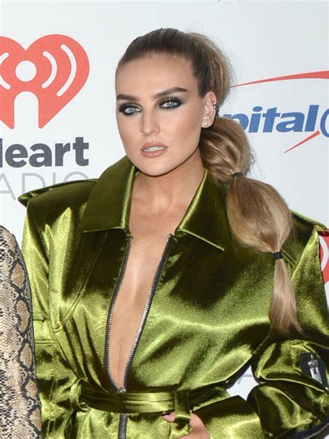 Perrie edwards is a mum! Perrie Edwards drives Little Mix fans wild with cleavage ...