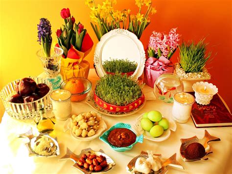 Persian New Years Table Celebrates Natures Rebirth Deliciously Haft