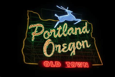 Historic Portland Oregon Old Town Sign Photograph By David Gn Pixels