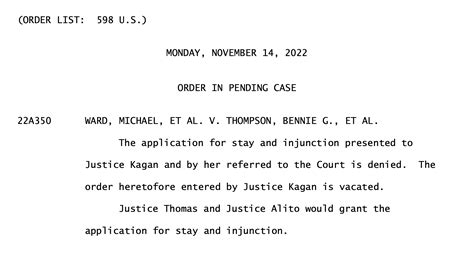 Scotusblog On Twitter Just In The Supreme Court Denies Arizona Gop