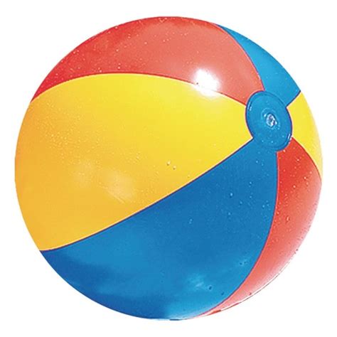 Buy Classic Inflatable Multi Color Beach Ball 24” At Sands Worldwide