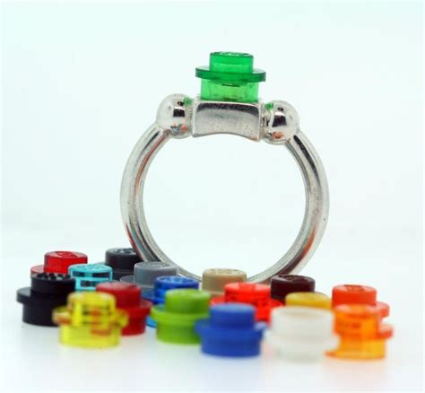 Lego Ring In Sterling Silver