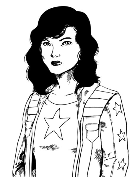 America Chavez Inks By Mdm10 On Deviantart