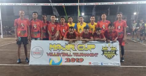 Gambar baru diunggah setiap minggu. Perdana, Turnamen Bola Voli "Majir Cup 2019" Resmi Dimulai