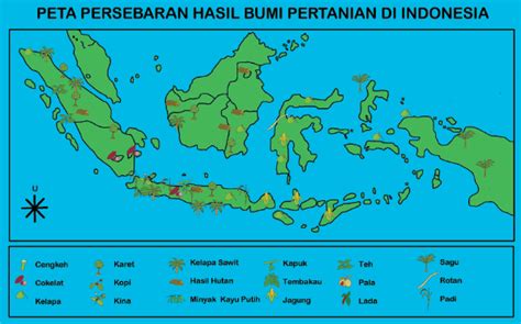 Wilayah laut indonesia ini sungguh merupakan keajaiban karena menyimpan hasil laut yang begitu banyak. Peta Persebaran Pertanian Indonesia