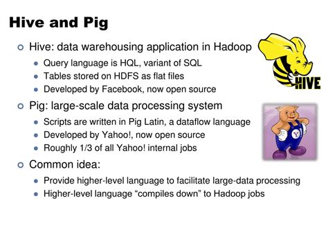 Ppt Bigtable Hive And Pig Powerpoint Presentation Free Download