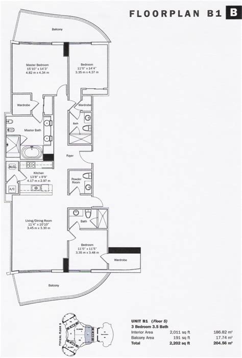 Floor Plans Trump Palace Sunny Isles Condos For Sale