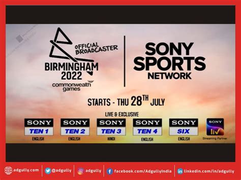 Sony Sports Networks Extensive Broadcast Plans For Birmingham Cwg22