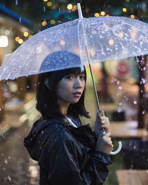 clear umbrella photography rain photography model photography portrait photography female