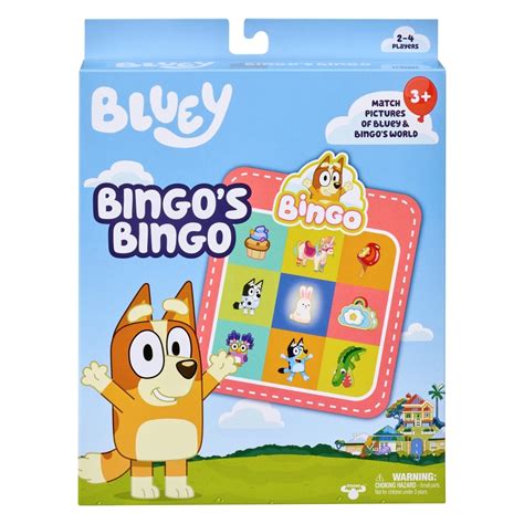 Bluey Bingos Bingo Card Game True Blue Toys Australia
