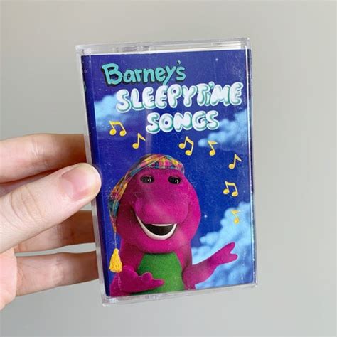 1994 Barneys Sleepytime Songs Music Cassette Tape Vintage Etsy Finland