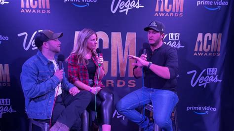 102 7 Coyote Country Backstage With Luke Bryan For Acm Awards Youtube