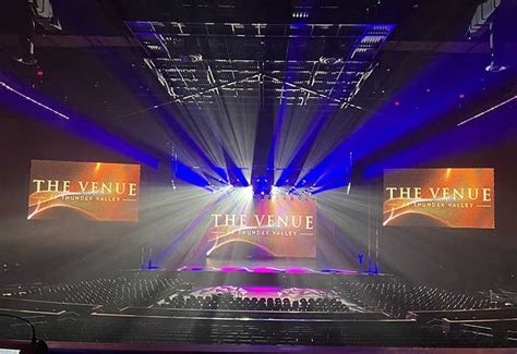 Ctm Sound And Chauvet Professional Enliven The Venue At Thunder Valley