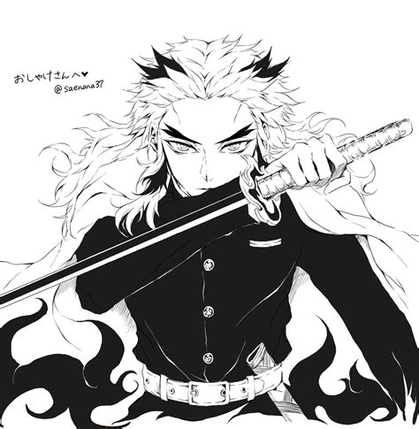 Twitter Slayer Anime Anime Rengoku Kyoujurou