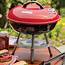 Cuisinart 14 Inch Portable Tabletop Charcoal Grill  Red CCG 190RB