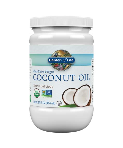 Raw Extra Virgin Coconut Oil Plastic Jar 658010118873