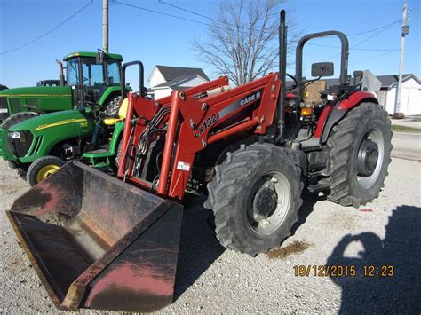 Caseih Jx95 With Lx132 Loader Green Tractors Farm Equipment Tractors