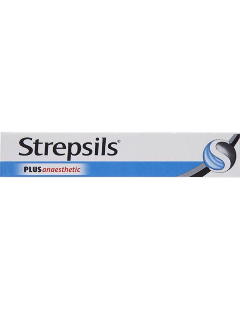 Strepsils Plus Throat Lozenges Pain Relief Numbing 16 Pack Allys