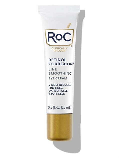 Roc Retinol Correxion Line Smoothing Anti Aging Retinol Eye Cream For