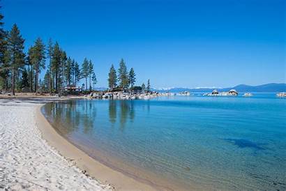 Beaches Tahoe Lake Beach Shore Park Forest