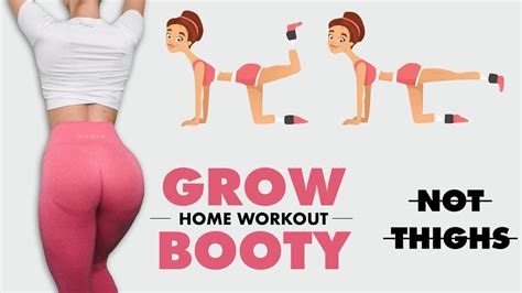 Grow Booty Without Growing Legs Best Exercises Targeting Butt Home Workout Routine No