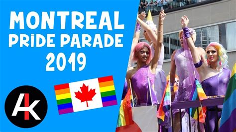 Montreal Pride Parade 2019 Youtube