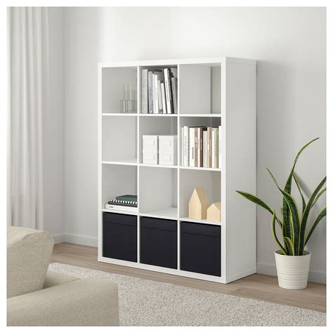 Fittings for wall fastening included. KALLAX - shelving unit, white | IKEA Hong Kong
