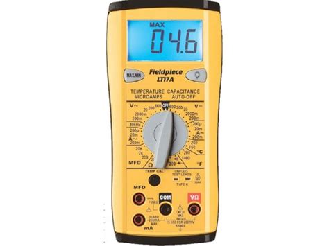 Fieldpiece Lt17a Classic Style Digital Multimeter With Temperature