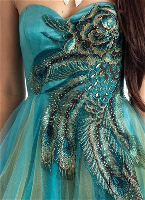 45 Best Dress Peacock Images On Pinterest Peacock Dress Peacock