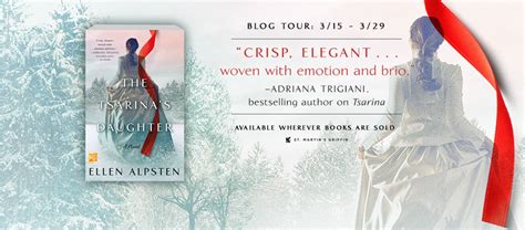 Blog Tour The Tsarinas Daughter By Ellen Alpsten A Book Review