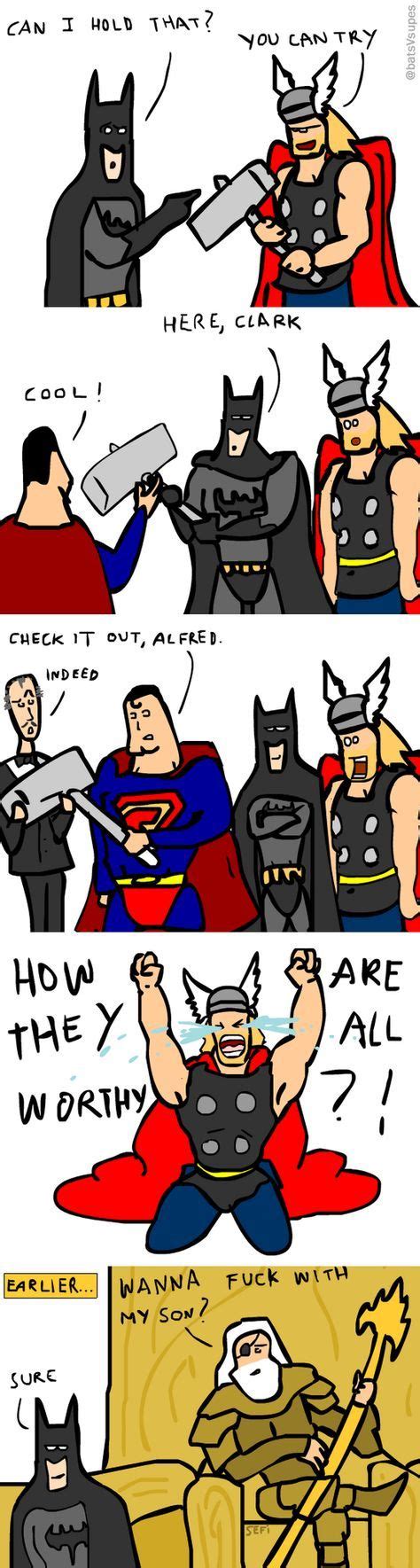 Batman Vs Superman Funny Comics Batman Funny Superhero
