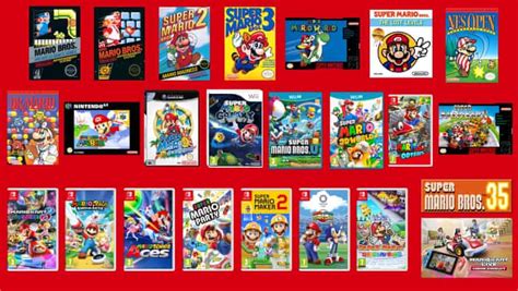 Nintendo Announces New Games For Marios 35th Anniversary Nintendo