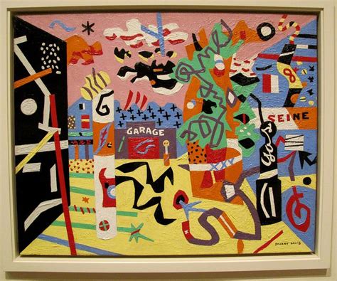 Stuart Davis Abstract Painting