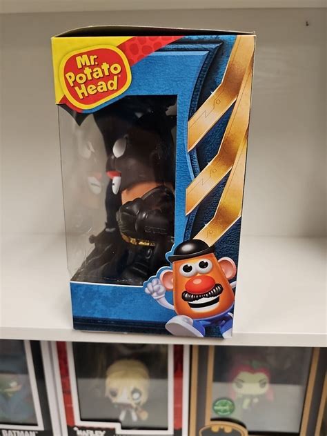 The Dark Knight Rises Batman Mr Potato Head Dc Hasbro Playskool Ebay