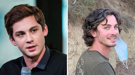 Logan Lerman Has Salt And Pepper Hair And I Cant Stop Staring Allure