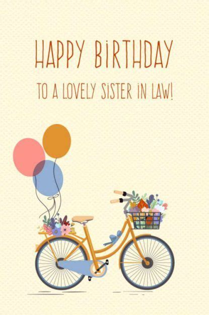 Happy Birthday Sister In Law Happybirthdaysister Birthday Messages