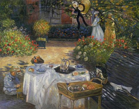 Choose your favorite monet garden paintings from 2,423 available designs. The Luncheon, Monet's Garden at Argenteuil - Claude Monet ...
