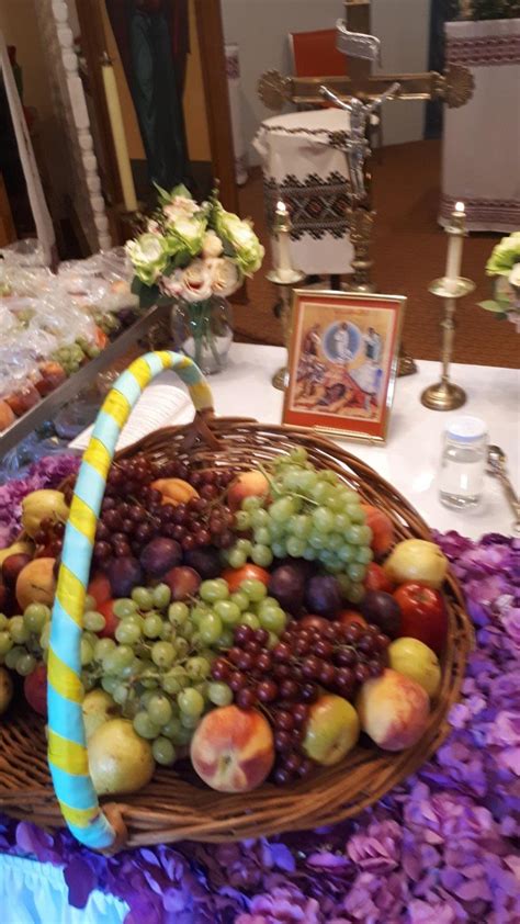Photos Of Transfiguration 2022 And Blessing Of Fruit — St Volodymyr