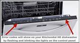 Kitchenaid Dishwasher Panel Lights Blinking Images