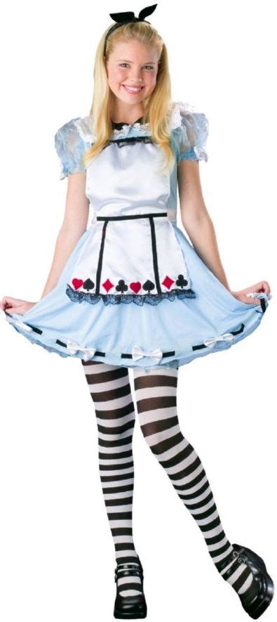 Alice In Wonderland Tween Costume Tween Costumes Costumes For Teenage Girl Halloween Costumes