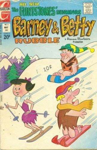 Barney And Betty Rubble Charlton Comics Issue № 3 The Flintstones Fandom