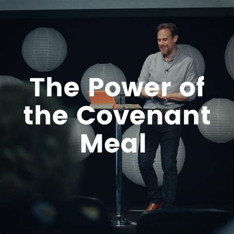 The Power Of The Covenant Meal Living Rock Church