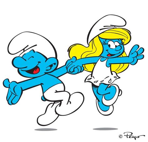 The Smurfs Socialsmurf Smurfs Drawing Smurfs Favorite Cartoon