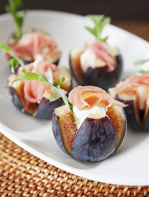 Nugget Markets Fig And Chèvre Canapes—this Fresh Simple And